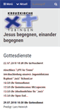 Mobile Screenshot of kreuzkirche-tuebingen.de